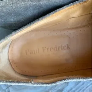 Paul Fredrick | Shoes | Paul Fredrick Brown And Gray Loafers  display picture 1